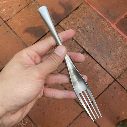 Ve 18/10不锈钢主餐叉牛排叉意大利面叉子西餐叉食品叉吃饭叉子