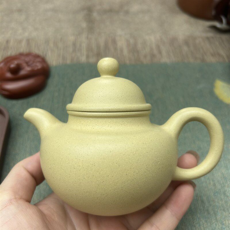冰心玉壶紫砂宜兴紫砂壶原矿本山段泥寿珍掇球壶功夫茶具中式茶壶