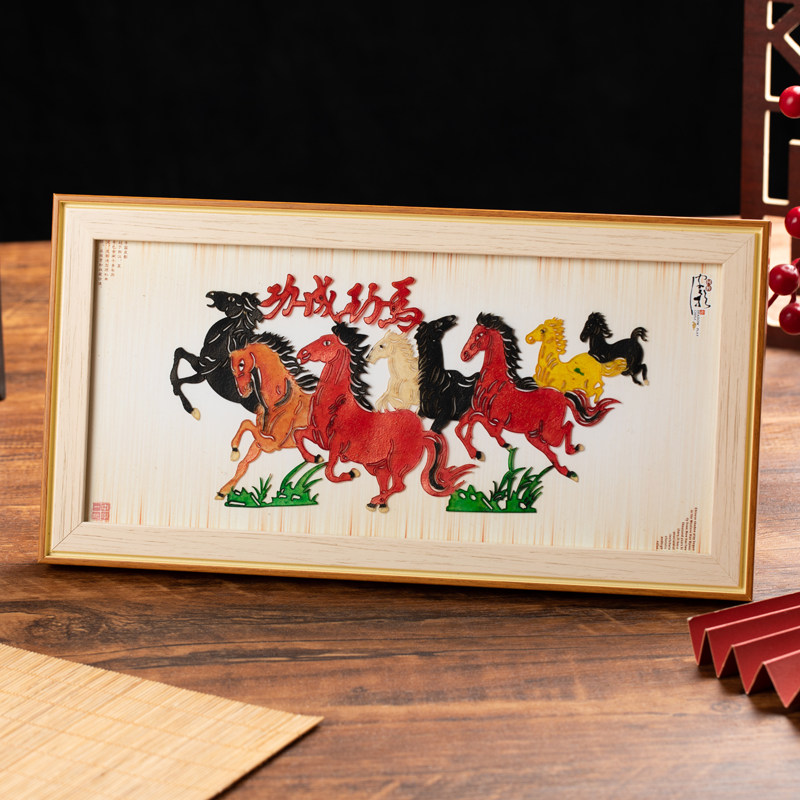 皮影装饰画摆件特色工艺品礼品送老外西安旅游工艺品摆件,特色手工艺,皮影,淘宝优惠券,粉丝福利购,淘宝优惠卷