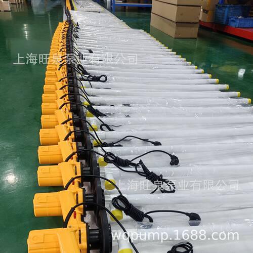 旺泉SB-550W+HD-PTFE-1000耐腐蚀桶泵、四氟抽液泵、调速抽桶泵