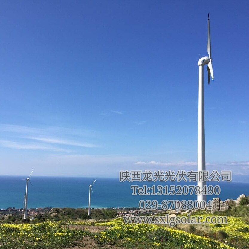 200kW变桨风力发电机组永磁交流并网风电站工厂自发自用大功率