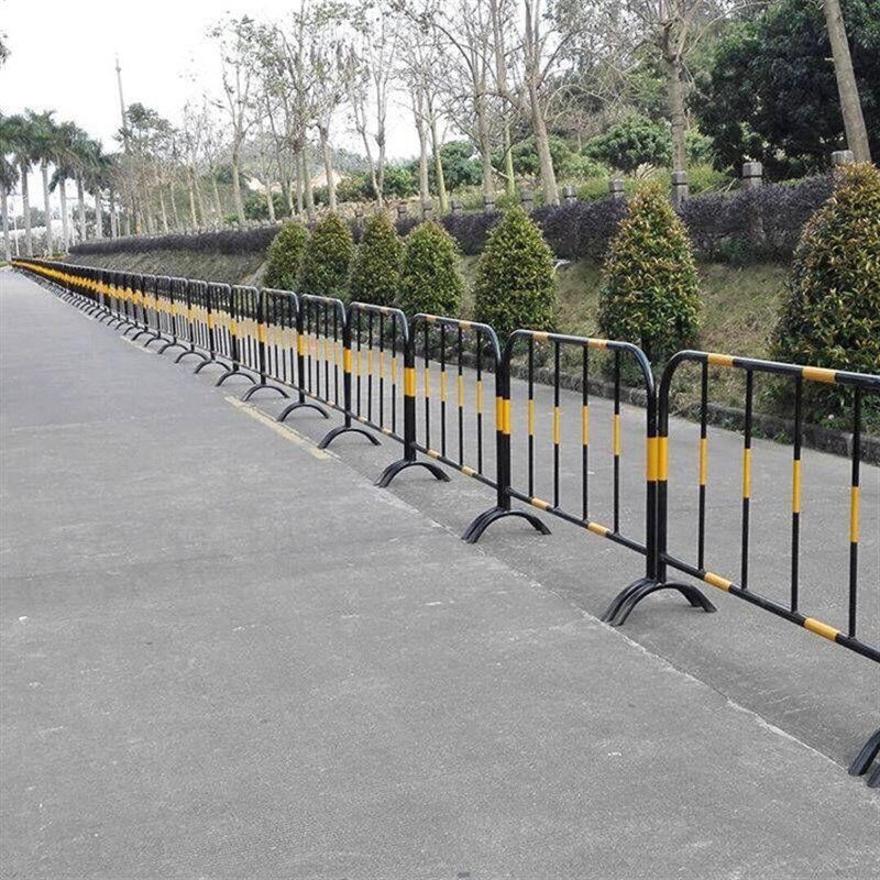 不锈钢铁马护栏防撞移动栏杆马拉松市政施工隔离安全防护围栏定做