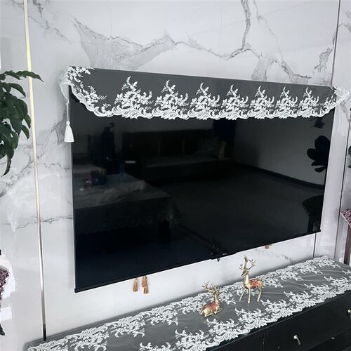蕾丝电视柜盖布欧式高档防尘罩套桌旗茶几餐桌台布长方形床头柜巾
