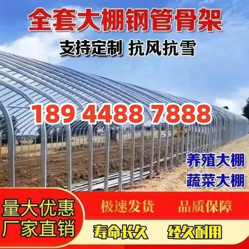 大棚骨架钢管牛棚猪圈羊圈鹅舍兔养殖棚椭圆管温室蔬菜大棚连栋棚,农机/农具/农膜,温室大棚支架,淘宝优惠券,粉丝福利购,淘宝优惠卷