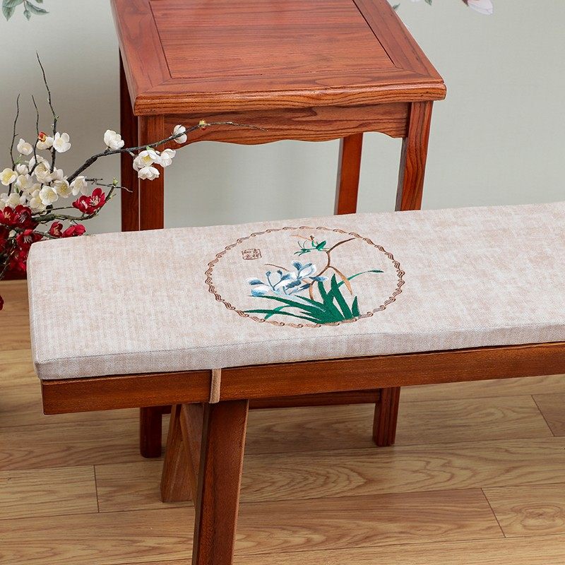 长凳子垫子长条凳坐垫家用长板凳垫茶室椅坐垫加厚四季条垫定制,居家布艺,椅垫,淘宝优惠券,粉丝福利购,淘宝优惠卷