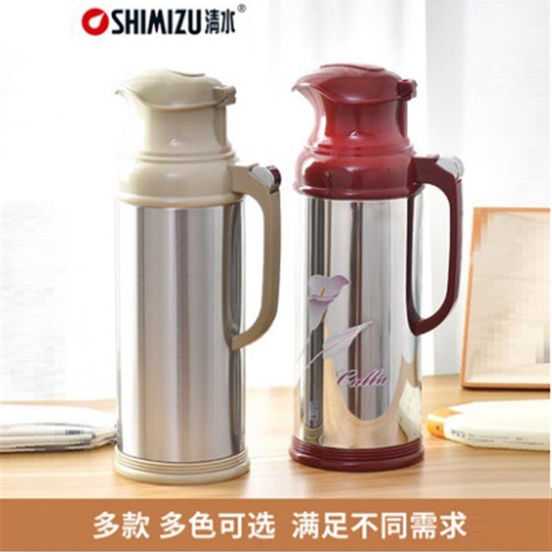 清水暖水瓶家用热水瓶开水瓶 暖瓶5磅2L保温瓶暖壶SM-3262-200