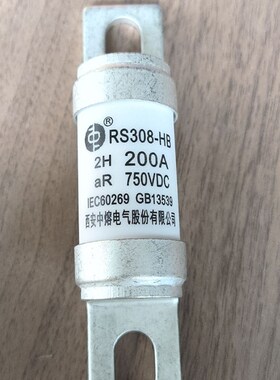 中熔电气RS308-HB-2H直流熔断器DV750V 100A 160A 200A