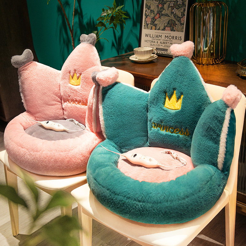 加热坐垫办公室久坐护腰靠垫靠背一体椅子垫子电热屁股垫椅垫屁垫,居家布艺,椅垫,淘宝优惠券,粉丝福利购,淘宝优惠卷