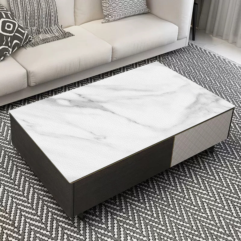 客厅皮革大理石纹茶几垫子桌垫免洗防水防烫桌布防滑垫可自由裁剪,居家布艺,茶几垫,淘宝优惠券,粉丝福利购,淘宝优惠卷