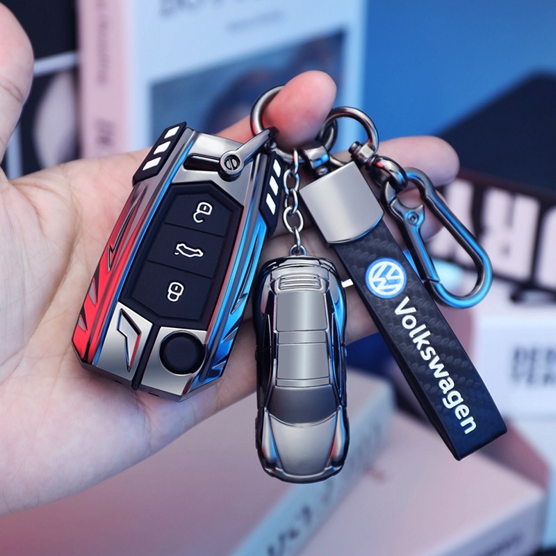 大众探岳钥匙套迈腾帕萨特cc途观速腾宝来朗逸探歌个性车壳扣23款