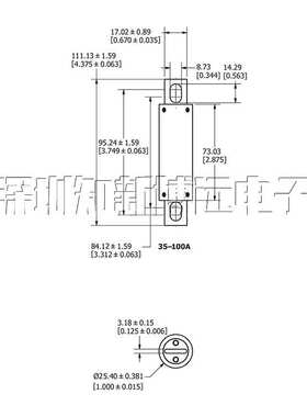L70QS100.V 进口力特螺栓式保险丝管 700V 100A 快速熔断器保险丝