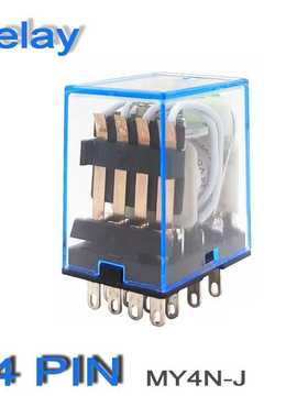 继电器220vac14pin  midget relay my4nj  110vac 24vdc 12vdc