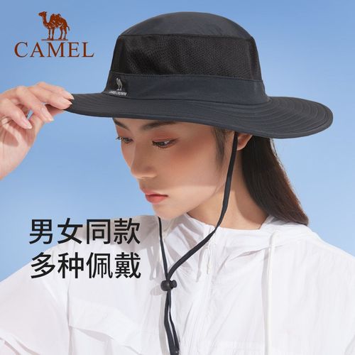 户外钓鱼帽男女春夏登山太阳帽遮阳防晒防紫外线护全脸渔夫帽