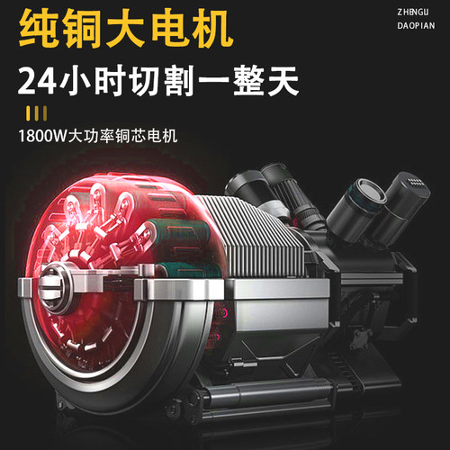 轻质砖泡沫砖切割机带锯台式加气块砖切砖机发泡水泥砖电锯专用