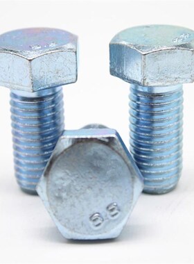 镀锌高强度8.8级外六角螺丝.螺栓M5*6.16.18.55.65.75.80