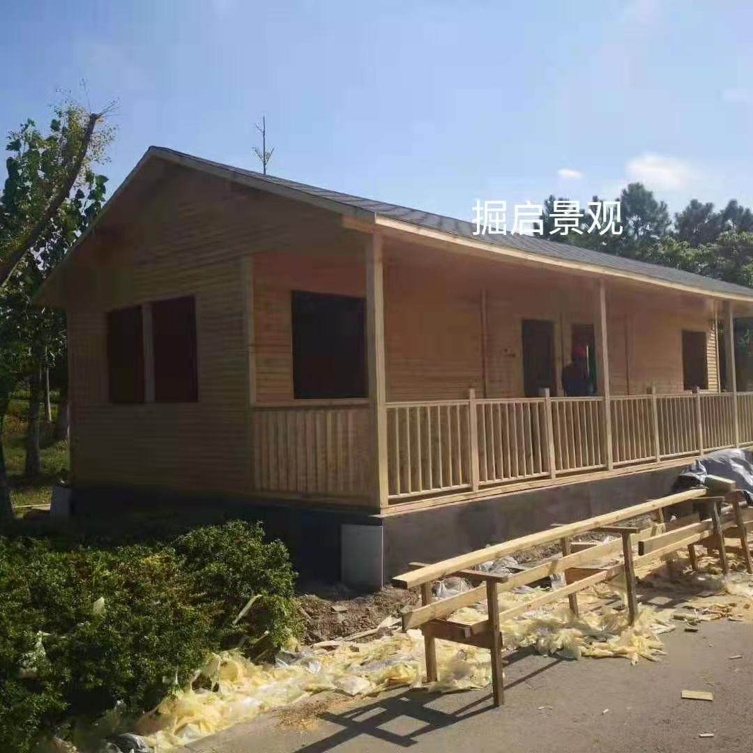 户外木屋凉亭别墅民宿定制防腐木庭院乡村移动小房子简易实木组装