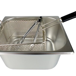 871油缸配炸网 商用不锈钢电炸炉内缸加厚内胆炸缸油炸锅81