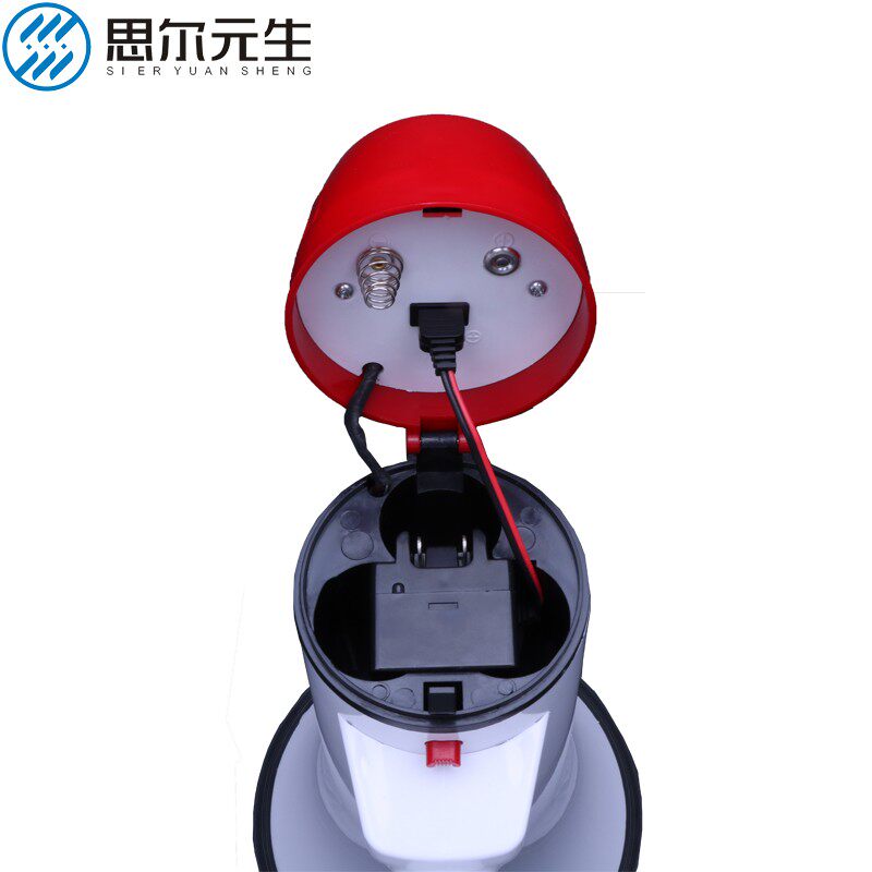 2000毫安7.4V手持喊话器喇叭扩音器充电锂电池广告宣传叫卖器电池