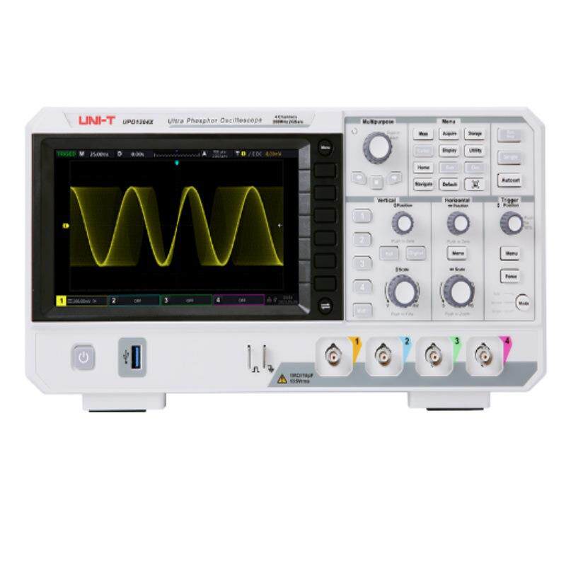 优利德UPO1202X/UPO1102X/UPO1202X-E数字荧光示波器2通道1G采样