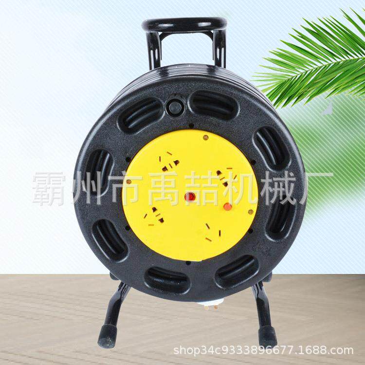 抢险应急远距离电源电缆盘220V10A电缆绞盘带漏电保护电缆线盘