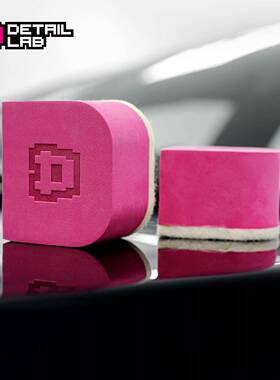 Detail Lab去油膜羊毛毡施工海绵洗车玻璃油膜去除剂专用工具用品