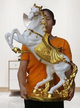 马到成功开 业送礼跃马工艺礼品摆饰公室装饰品客厅大摆件乔迁新