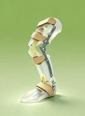 定制儿童支具肌张力锻炼腿部无力膝外翻XO型腿膝超伸足内翻矫正器