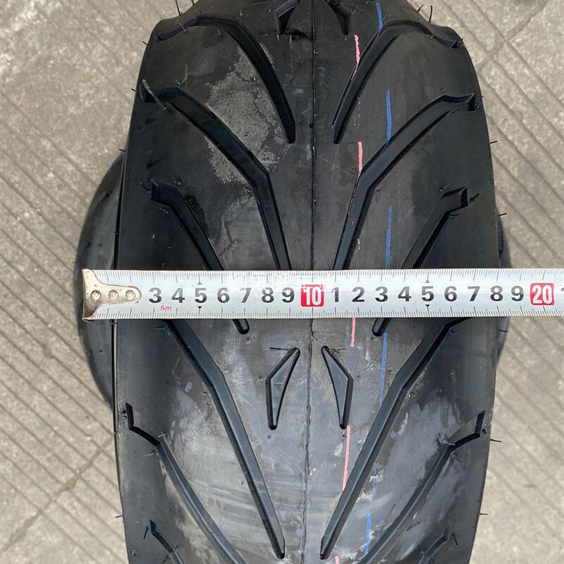 自制四轮卡丁沙滩车205/40-14寸扁平公路轮胎铝轮毂孔114.3/110