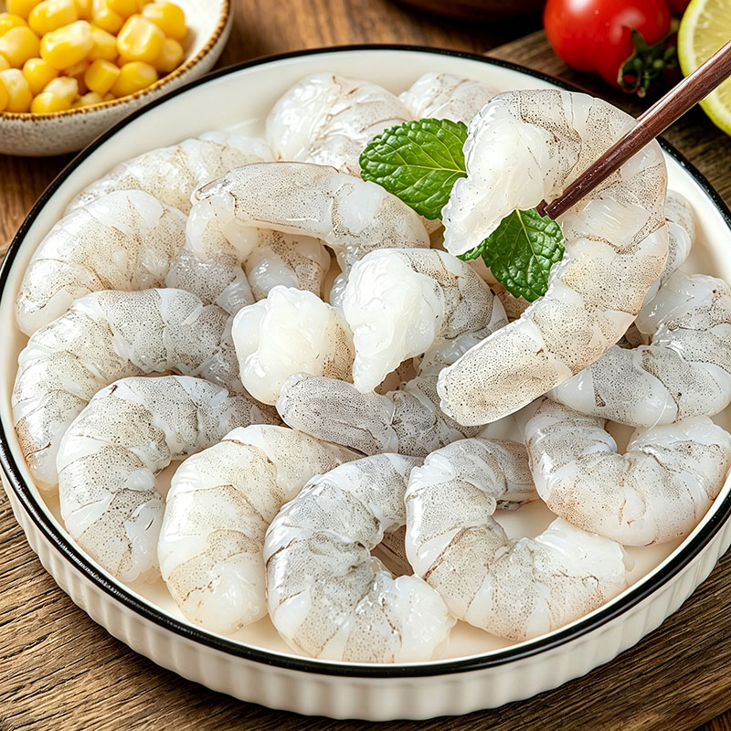 2630特大号虾仁速冻虾肉鲜活现剥活虾手工去虾线青虾仁肉质鲜嫩