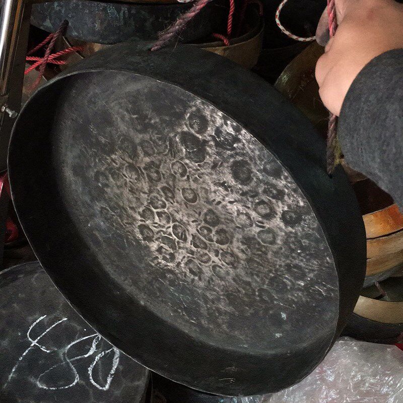 青铜锣青开高边锣铜铜社锣;青铜青道锣,广??公黑饶
