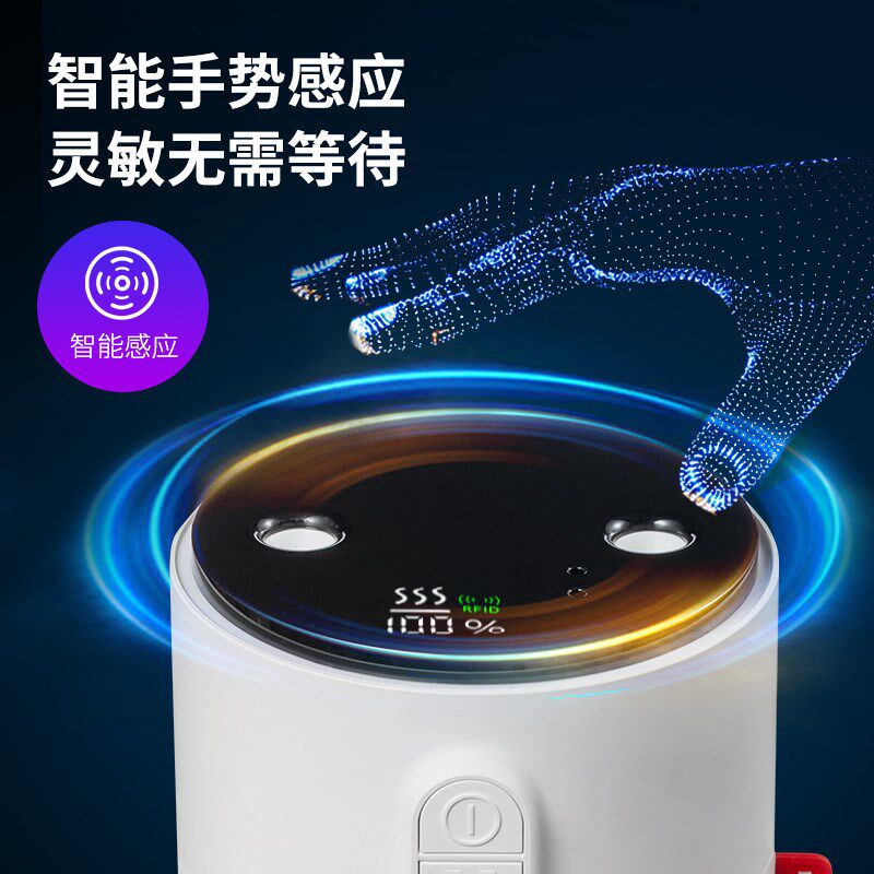 感应面湿器家用迷围办公室桌加静音小型双喷氛你小夜灯车载香薰机