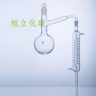 1801全玻蒸馏器250ml500ml1000ml2000ml全玻璃蒸馏水装 置精油提炼