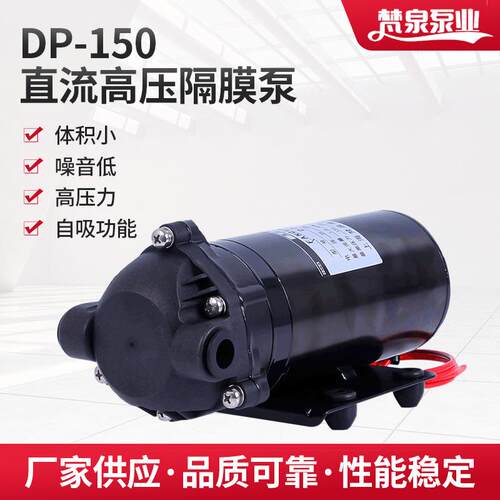 隔膜泵DP-150/24V高压隔膜泵 卧式耐酸碱隔膜泵直流隔膜泵