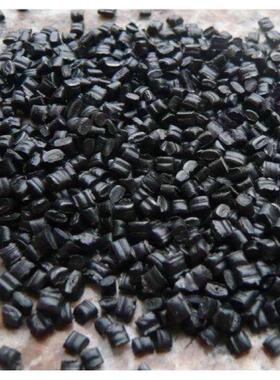 黑色LDPE注塑级回料塑料粒子黑色颗粒一级