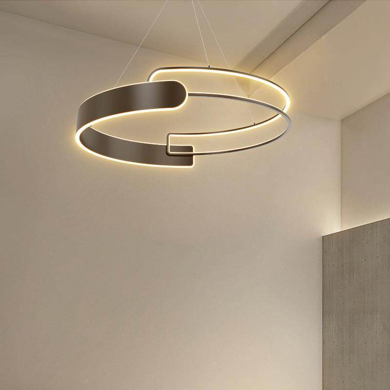 客厅吊灯2022新款电灯家用饭厅灯简约现代大气大灯创意餐厅客厅灯