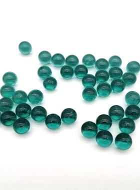 玻璃球弹珠16mm17mm19㎜22mm实心透明玻璃球自喷漆