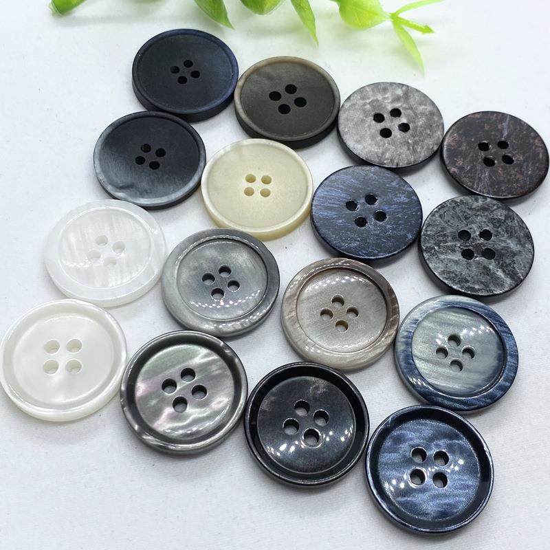 恒创树脂钮扣 男女西服装裤袖扣子 仿贝壳珠光细边烫金纽扣,纺织面料/辅料/配套,服装纽扣,淘宝优惠券,粉丝福利购,淘宝优惠卷