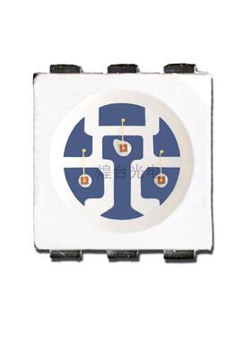 5050橙光灯珠 5050黄光LED灯珠 5050黄色贴片灯珠 5050琥珀色灯珠