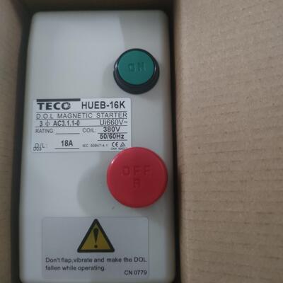 HUEB-16K 磁力开关启动器HUEB-11K 16K 18A 12.5A 8.5A 6A 5A