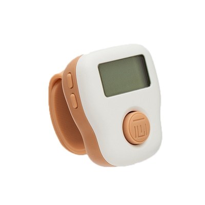 一心计数器夜光可充电手指数数器电子数显记数器手按戒指型点数器