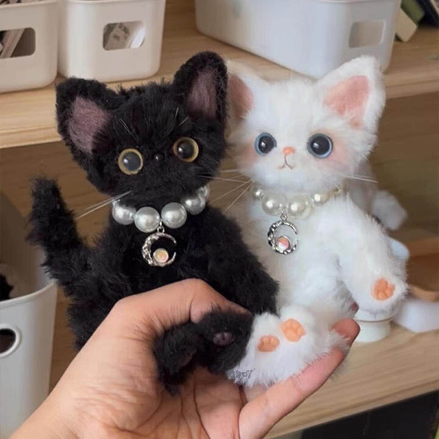 创意可爱扭扭棒小猫手工材料包布偶猫摆件生日毕业情人节闺蜜