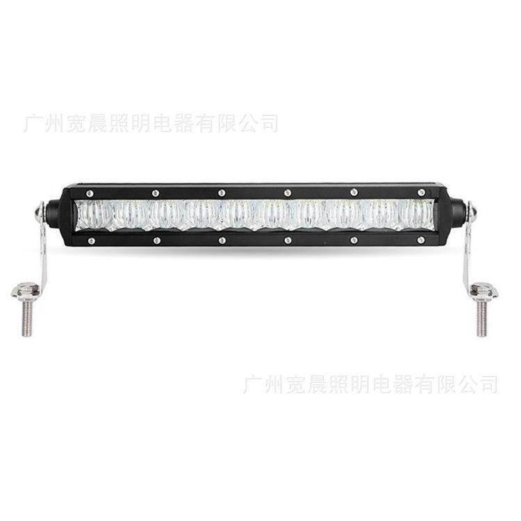 10"50W LED长条灯5d透镜射灯适用越野车保险杠中网引擎盖射灯
