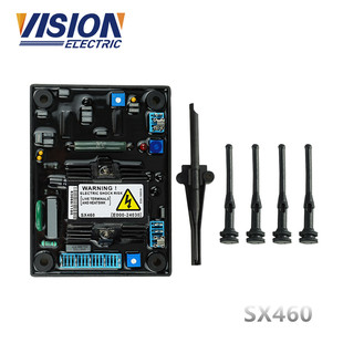 SX460柴油发电机组自动电压调节器AVR E000-24602调压板 搭配橡胶