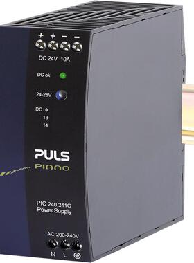 现货普尔世PULS单相系统的DIN导轨电源PIC240.241C