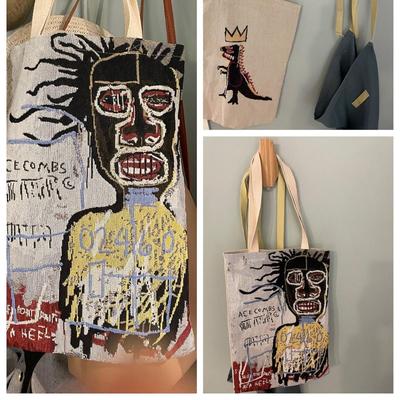 Jean-Michel Basquiat 帆布包袋35X45cm