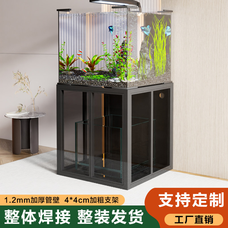 承重鱼缸架子铁艺客厅中大型鱼缸底座工业风不锈钢定制鱼缸柜底架,宠物/宠物食品及用品,底柜/落地缸,淘宝优惠券,粉丝福利购,淘宝优惠卷