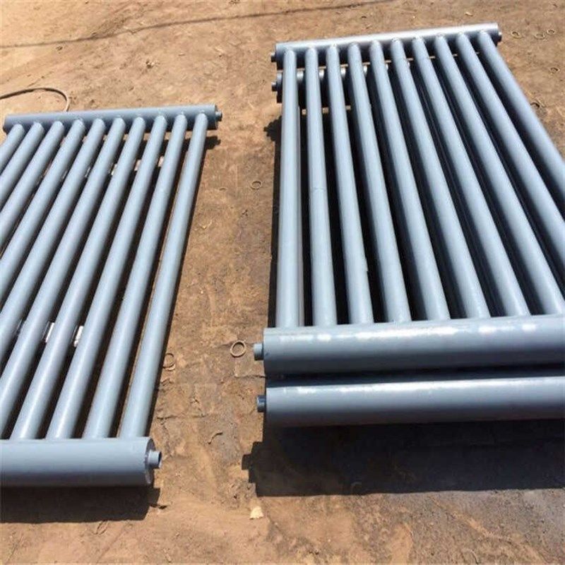 光排管散热器暖气片钢制蒸汽光面散热器车间厂房烘干房大棚散热器
