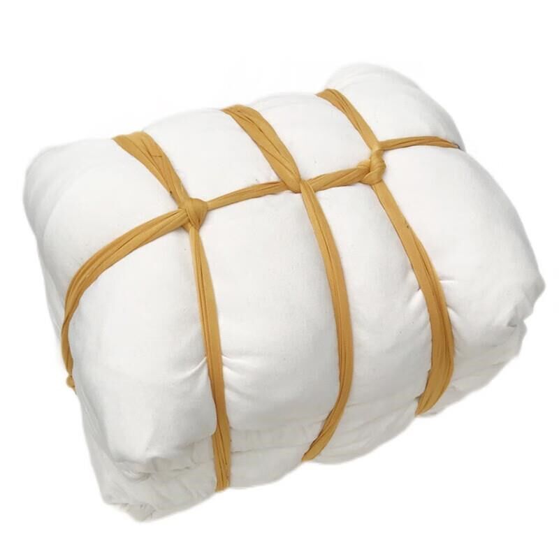 伏兴 工业擦机布 吸油抹布 擦油擦色布工业抹布 本白棉抹布10kg