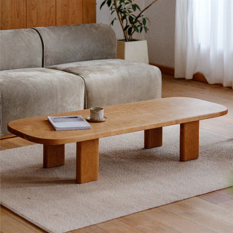 MUMO木墨 平均茶几 客厅家用小户型茶台实木茶桌