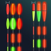 小凤仙日夜两用夜光漂打浮电子漂咬钩变色库钓加粗大物浮漂矶钓漂